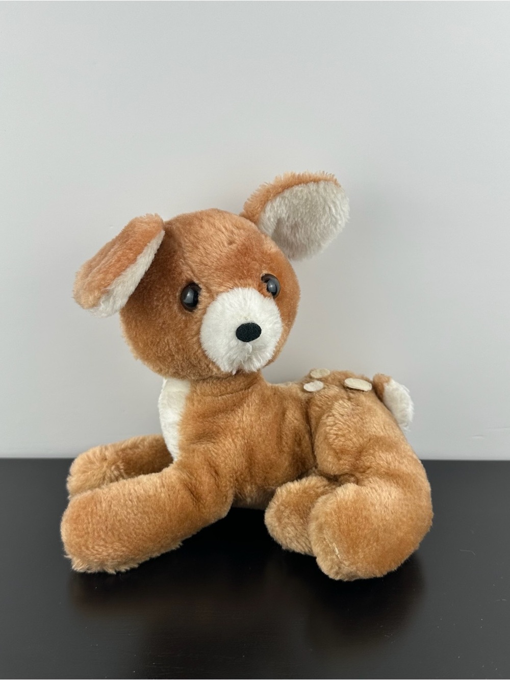 Dakin 1977 Vintage Lil Freckle Deer Fawn 8” Brown White Spotted Freckles Plush